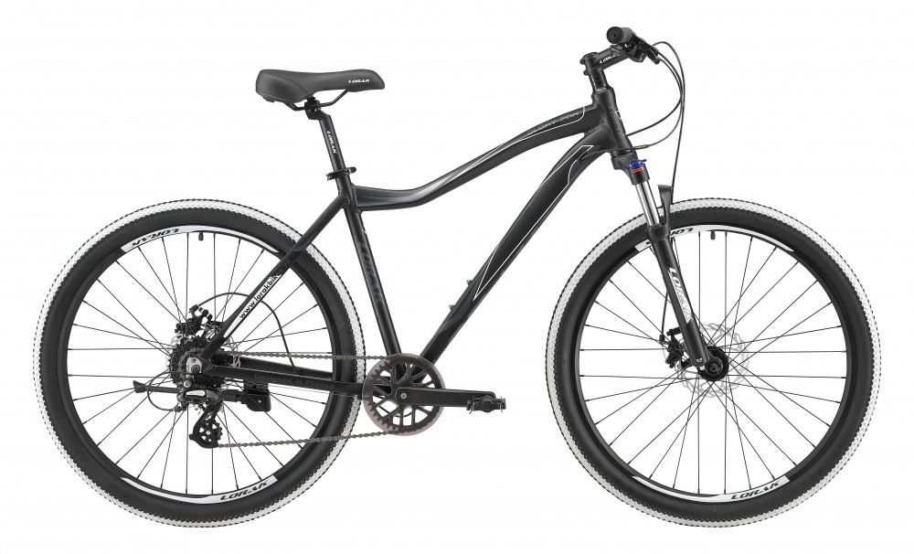 LORAK GLORY 200 8 sp - 19р Matt Black/White (27,5