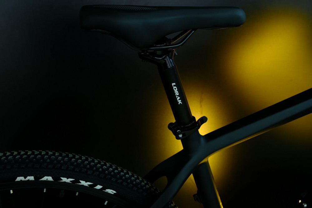 LORAK Carbon 29 200 Матовый Чёрный/Золотой глянец  