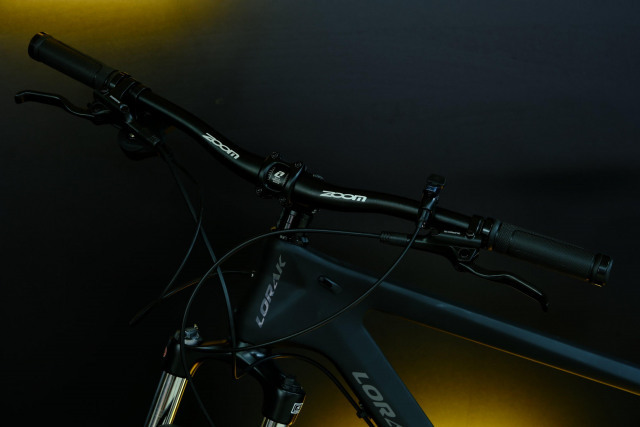LORAK Carbon 29 200 Матовый Чёрный/Золотой глянец  