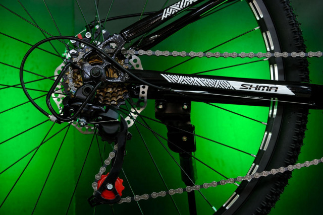 SHMA MTB 26 Чёрный/Серебристый рама 16 (на рост 150-165)  