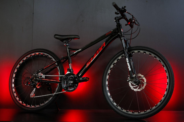 SHMA MTB 26 Чёрный/Красный рама 16 (на рост 150-165)  