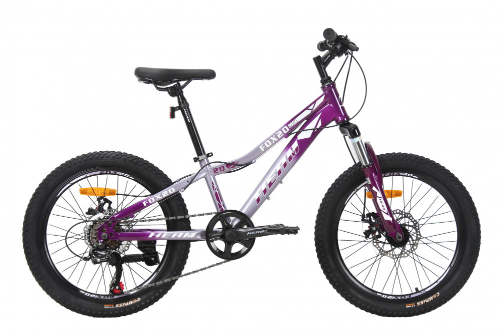 HEAM FOX 20 Girl Shiny Grey/Purple (20) 