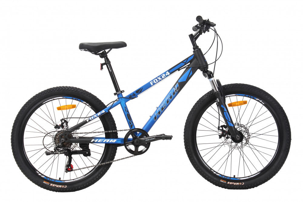 HEAM FOX 24 Matt Black/Blue (24) 
