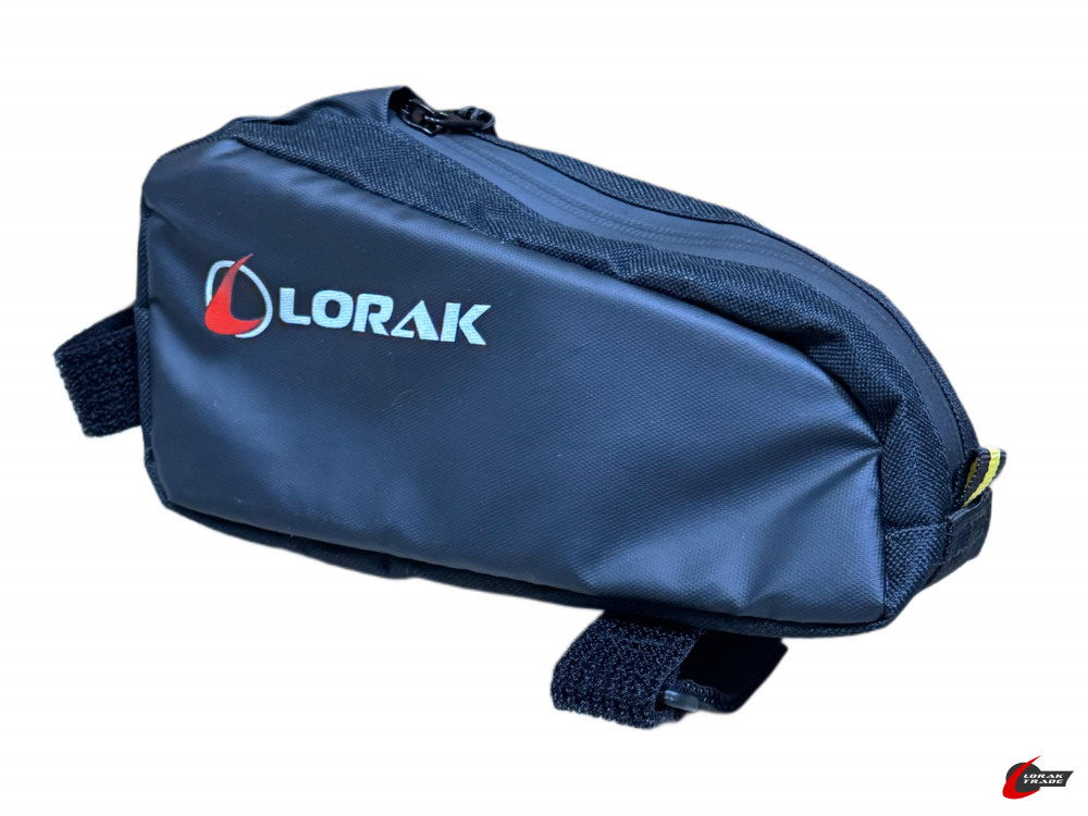 Сумка Lorak 476 на раму 21х10х5см черный, код 47601 