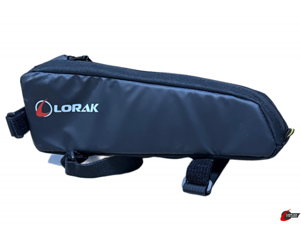 Сумка Lorak 477 на раму 31х10х5см черный, код 47701 