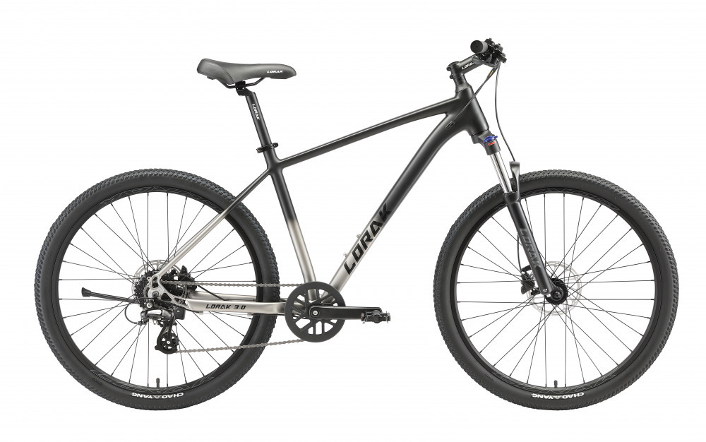 LORAK 3.0 8 sp - 19р MATT BLACK/GRAY (27,5