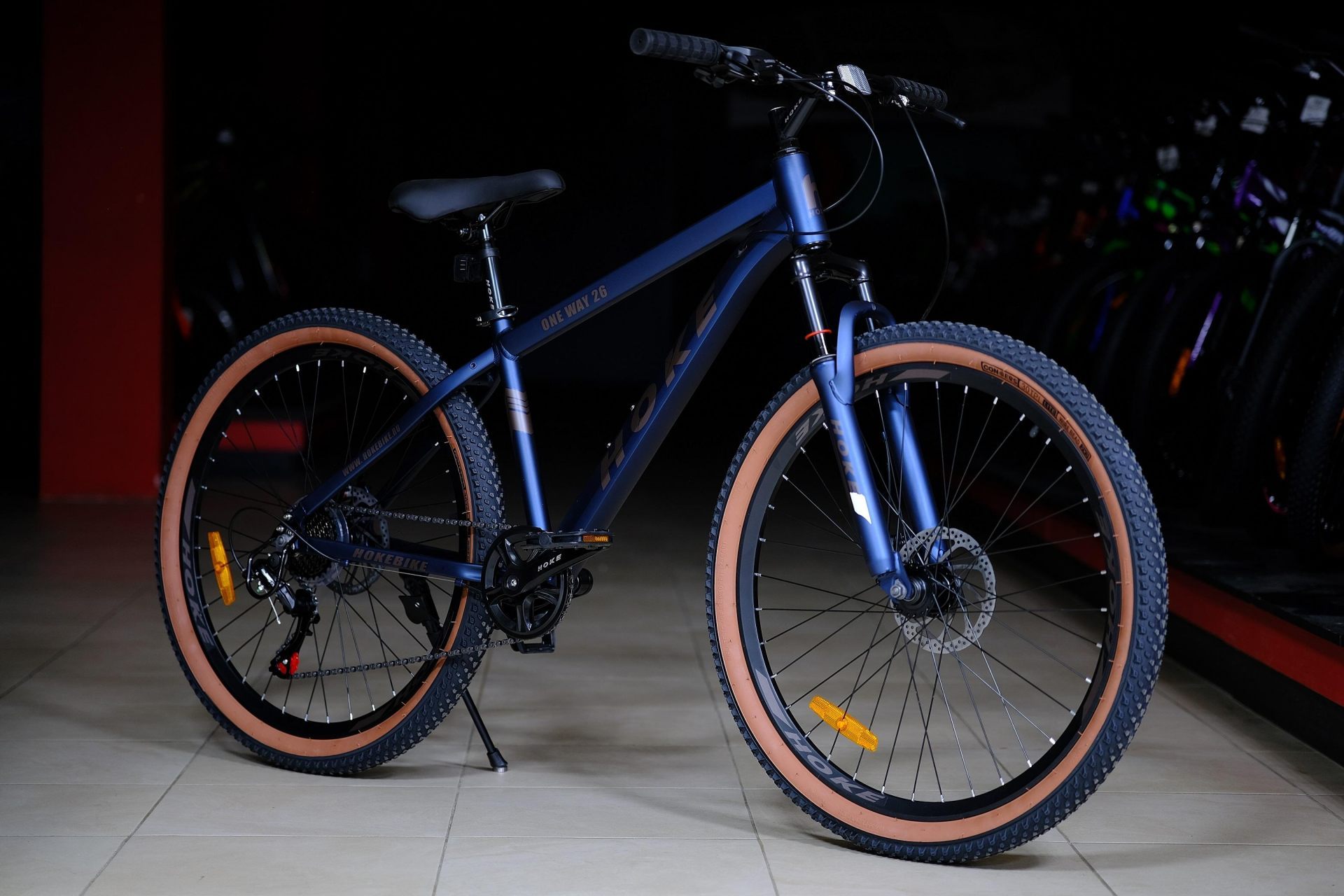 FOLTAS 22 Matt Black/Blue (22" 7ск.)  