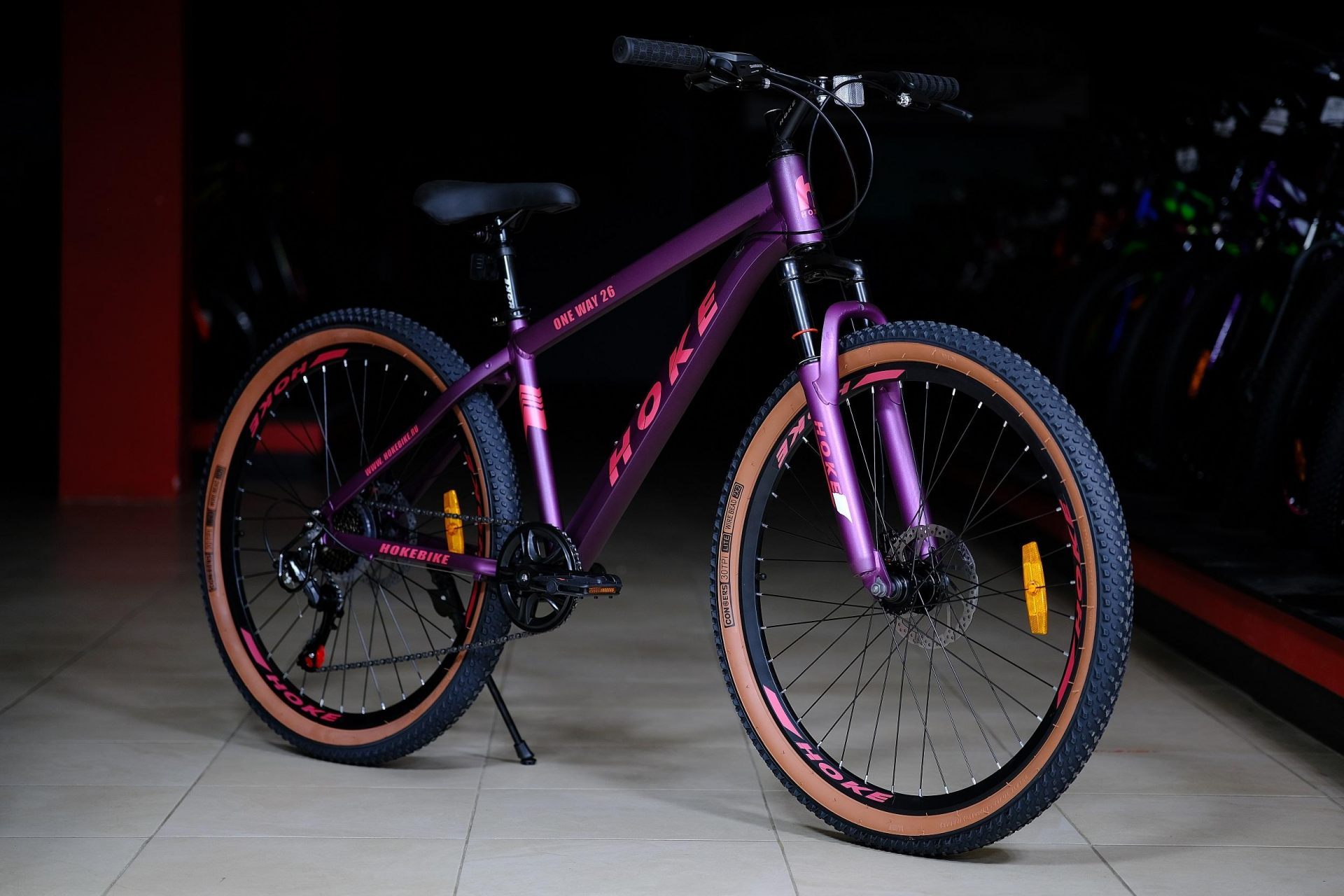 FOLTAS 22 Matt Black/Pink (22" 7ск.)  