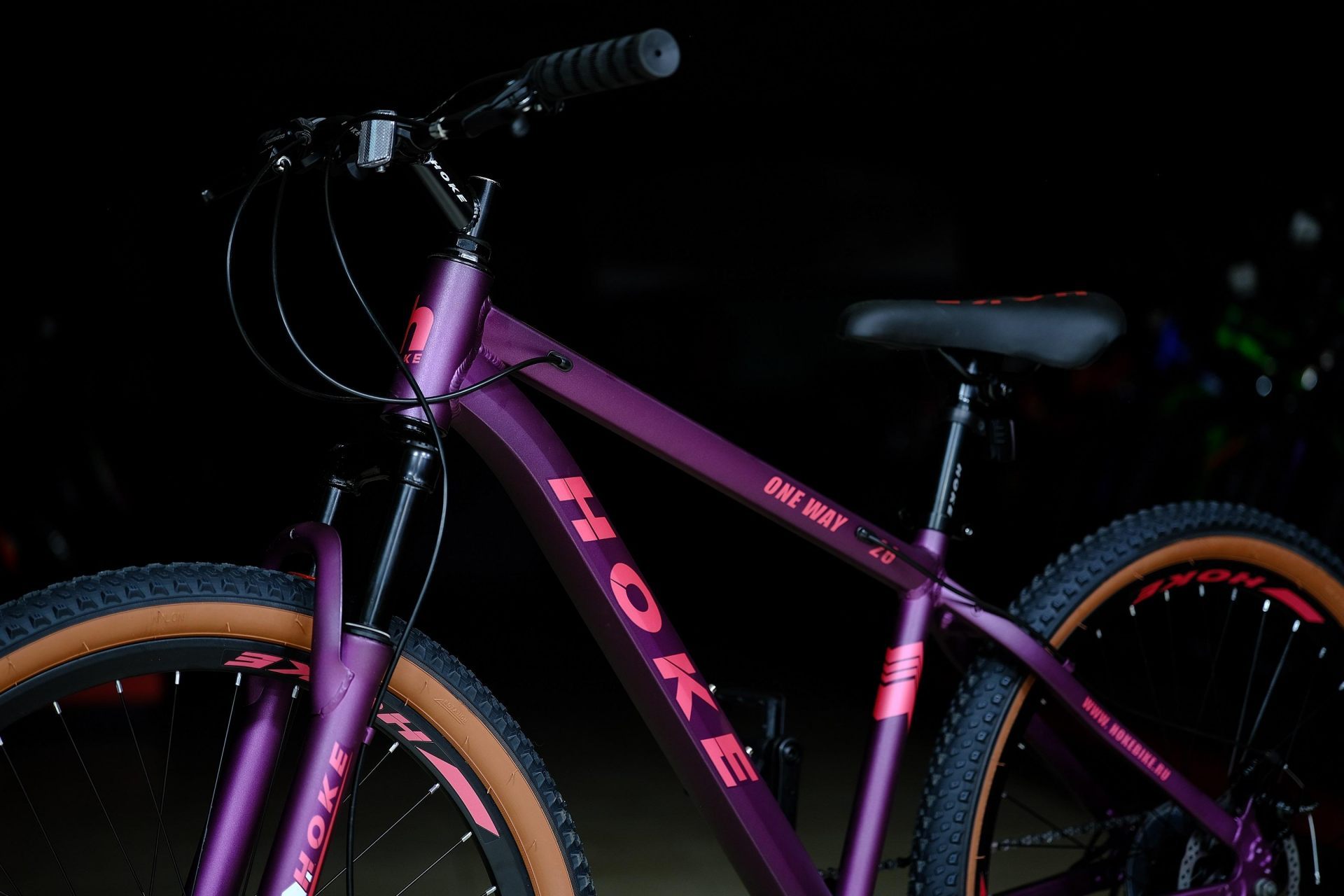 FOLTAS 22 Matt Black/Pink (22" 7ск.)  
