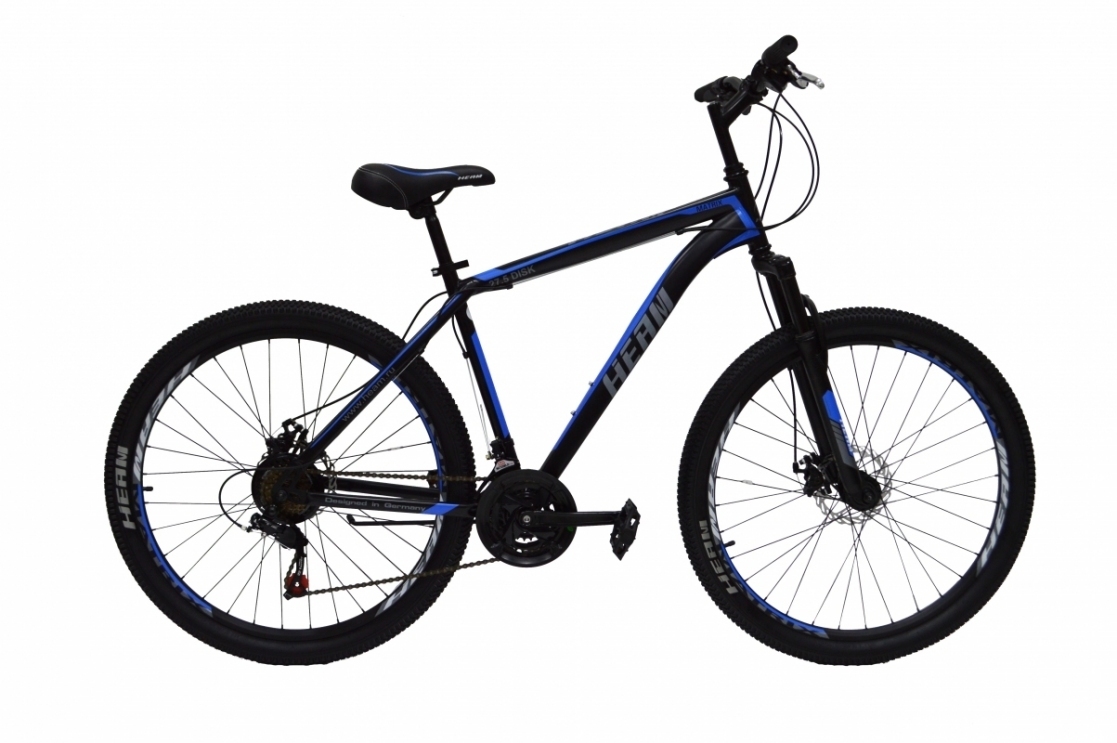 HEAM MATRIX 27.5 DISK- 21р Matt Black/Blue (27.5 18ск.) 